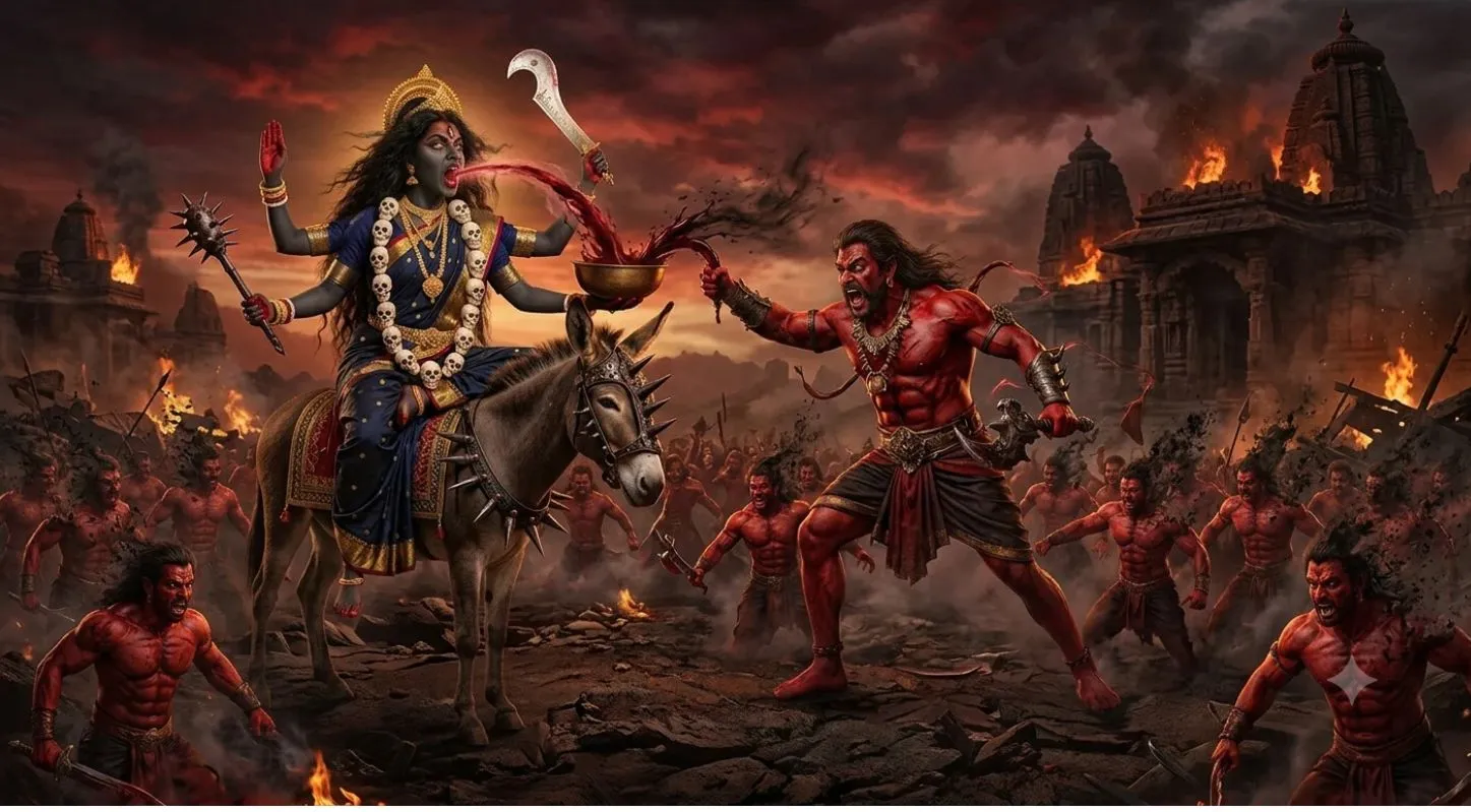 Maa Kalratri - Raktbeej Asur War