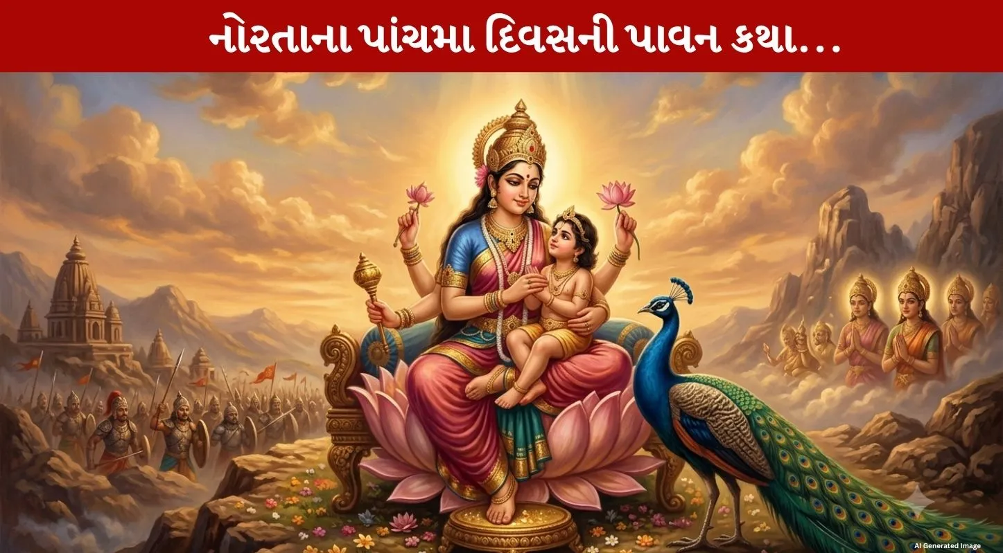 Maa Skandmata Katha...નવરાત્રિના 5મા દિવસે આ Amazing પાવન કથા વિશે જાણો અને પુણ્યલાભ મેળવો!