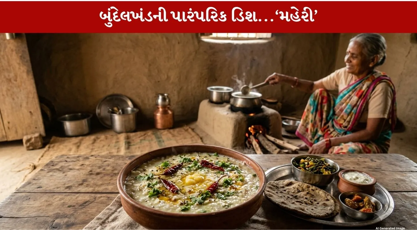 Maheri Dish...બુંદેલખંડની એક Traditional Delicious ડિશ...25 મિનિટમાં ઝટપટ રેડી થઈ જશે!