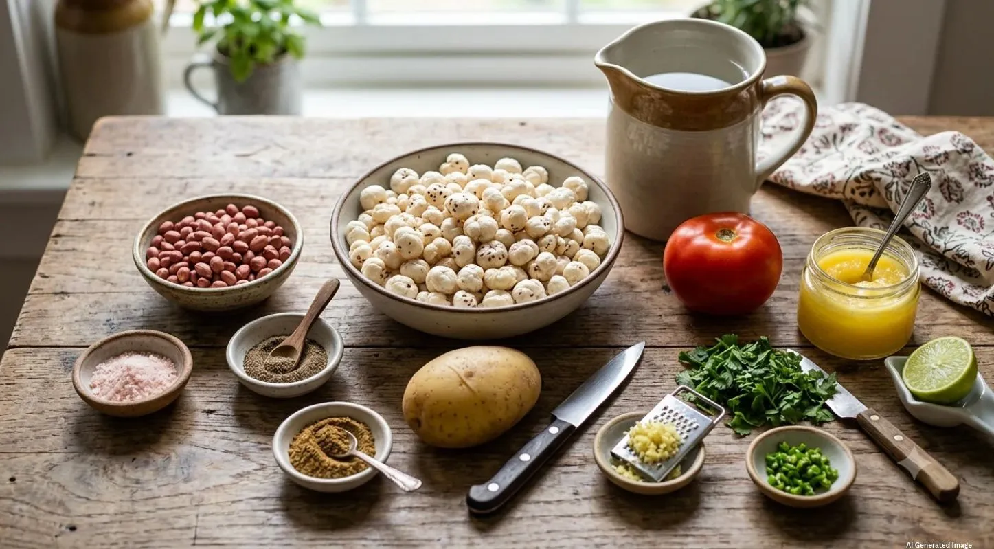 Makhana Soup Ingredients