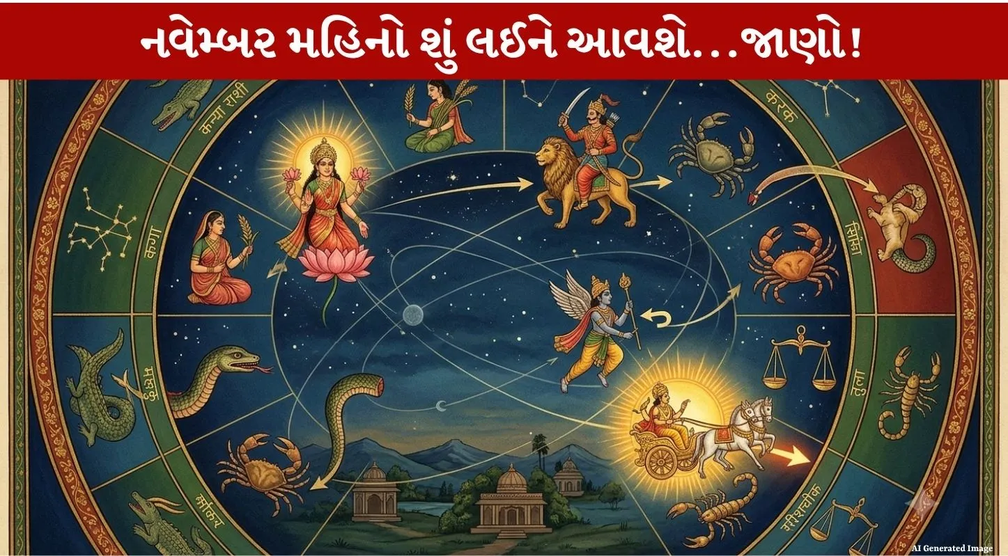 November 2026 Grah Gochar કઈ રાશિઓ માટે Challenging અને કઈ રાશિઓ માટે લાવશે big benefits..?