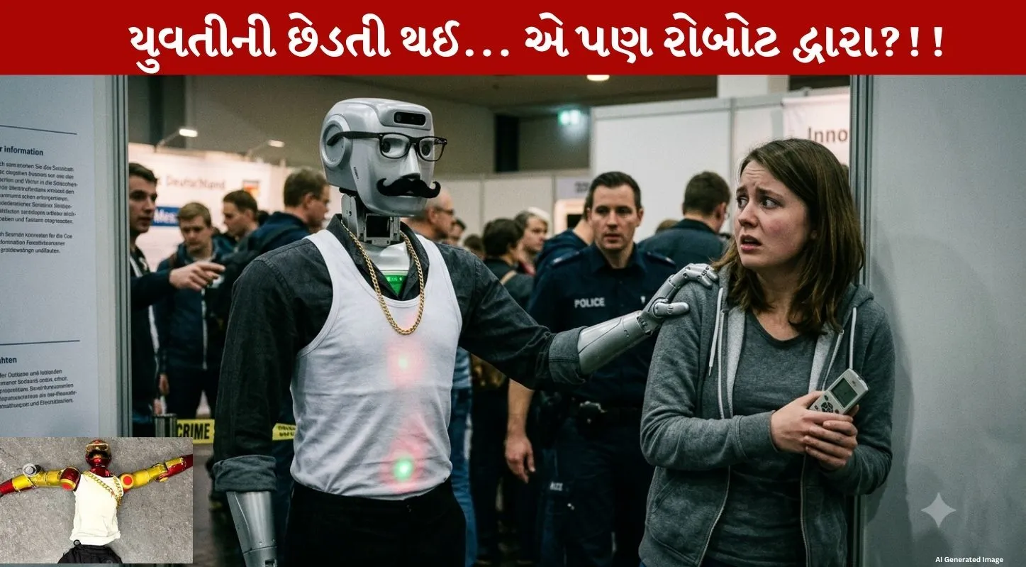 German Robot ની અશ્લીલ હરકત...16 વર્ષની યુવતી સાથે! Shocking Incident...