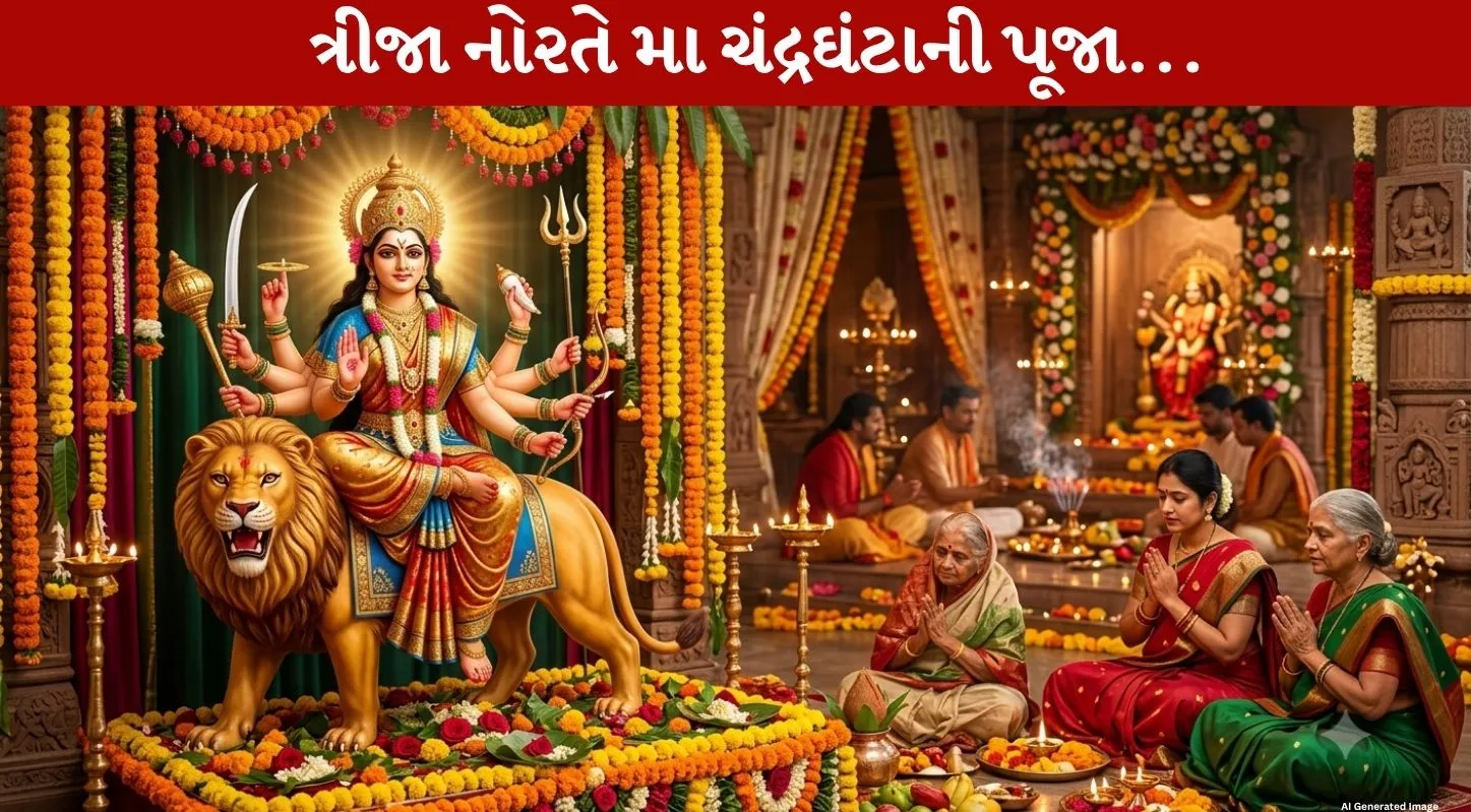Ma Chandraghanta ને ધરાવો આ 5 પવિત્ર પ્રસાદ...મા extremely પ્રસન્ન થશે અને શુભ blessings આપશે!