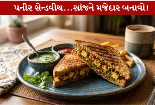 Paneer Sandwich Recipe...સાંજની ચાનો સંગી-સાથી...5 સ્ટેપ્સમાં Tasty Amazing Recipe!