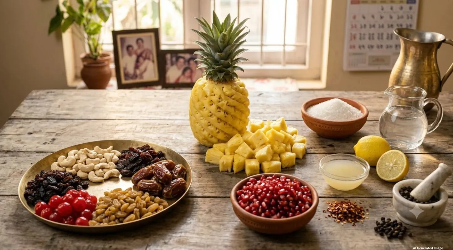 Pineapple Chutney Ingredients