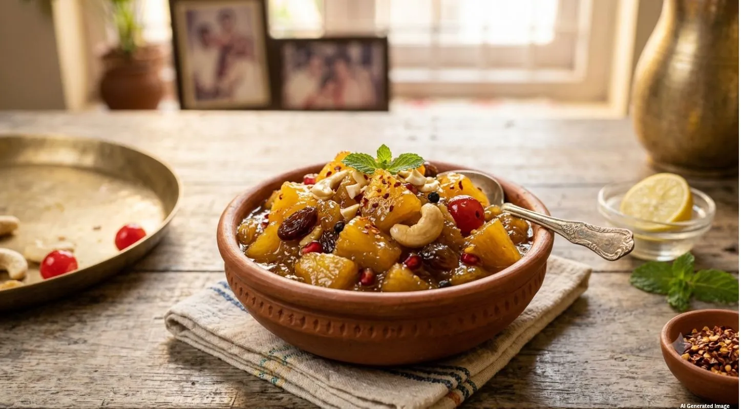 Pineapple Chutney Recipe
