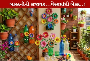 Plastic Bottles Reuse Tips...વેસ્ટમાંથી બનાવો બેસ્ટ...બાલ્કની સજાવવાના 8 Amazing સ્ટેપ્સ!
