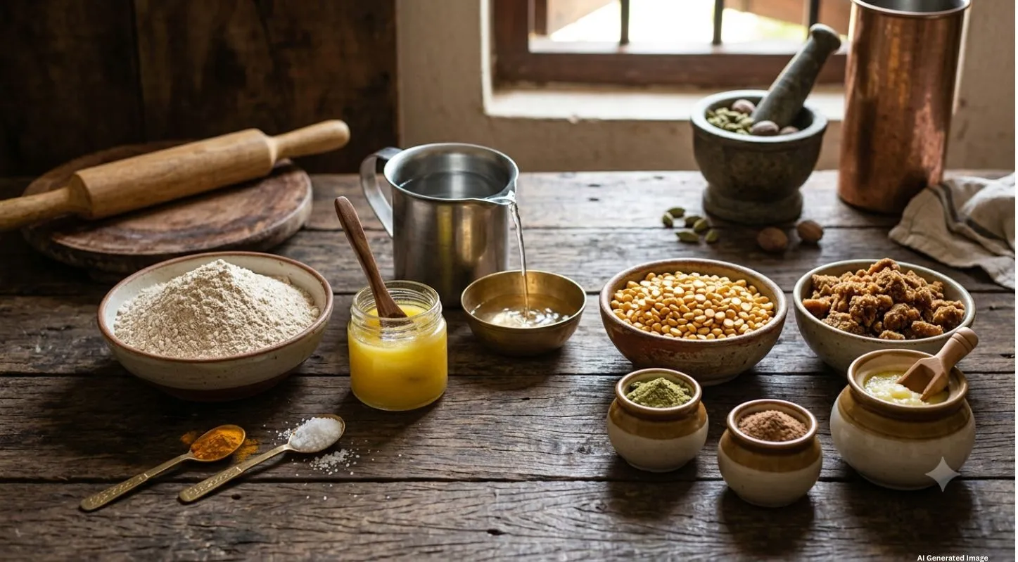 Puran Poli Recipe Ingredients