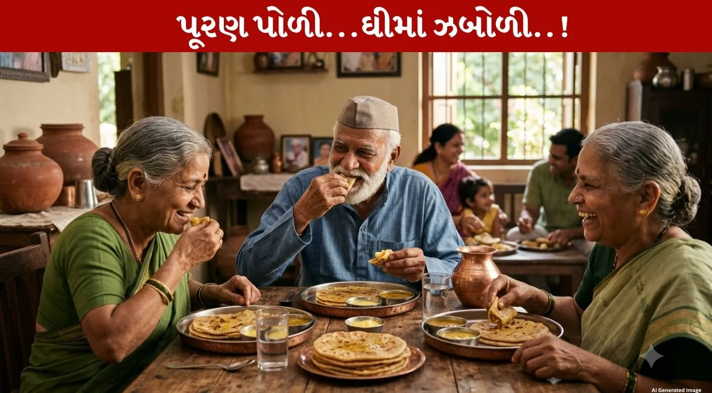 મેંદા વિના કેવળ ઘઉંના લોટથી બનાવો પૂરણ પોળી…આ ટ્રિક્સથી બનશે તદ્દન સૉફ્ટ અને ફૂલેલી..!