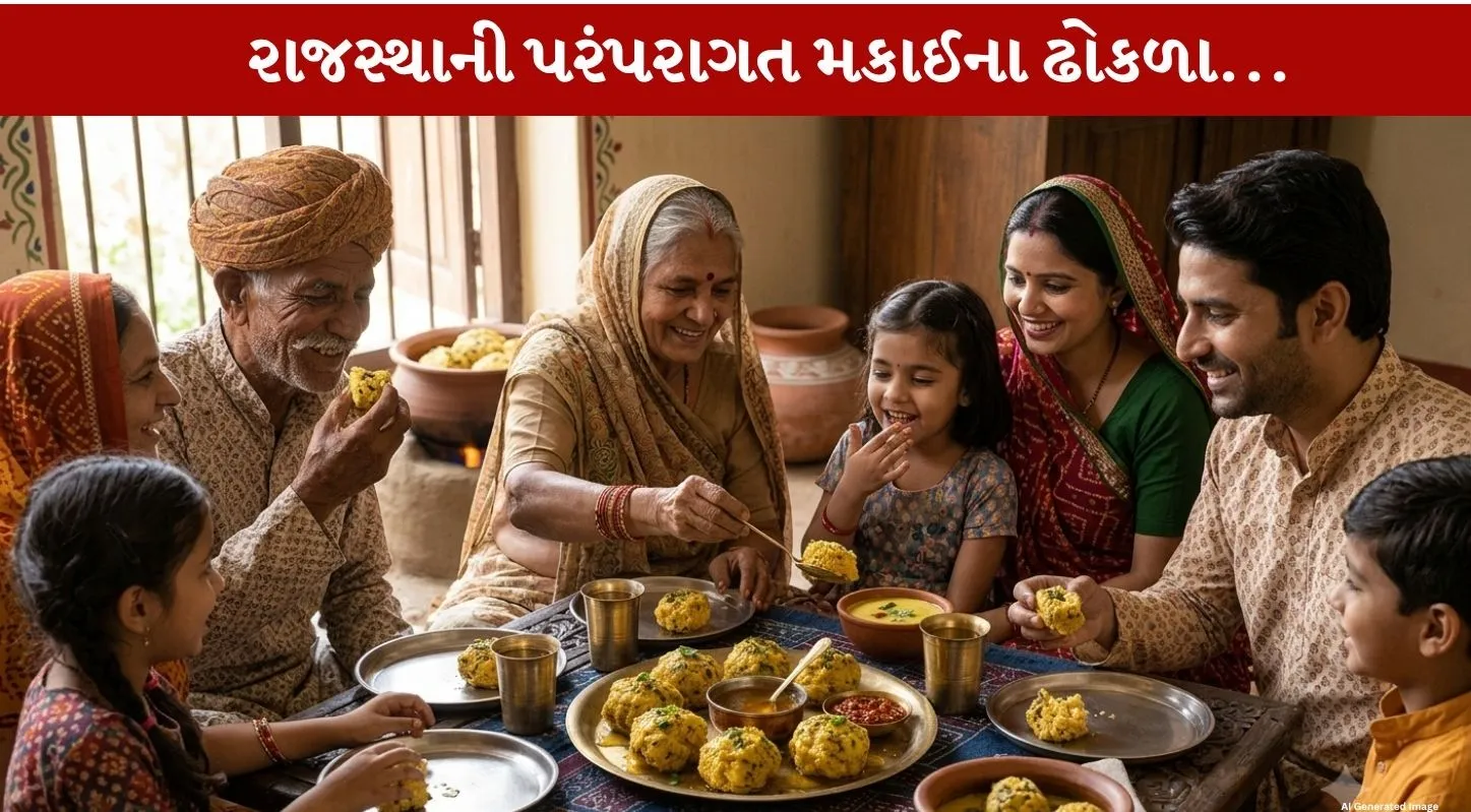 Makai Dhokla Recipe...રાજસ્થાની traditional healthy ડિશ...ખાવામાં Amazing...સરળ 5 સ્ટેપ્સમાં!
