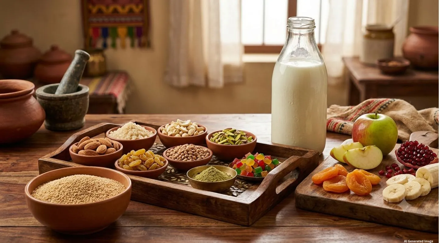 Rajgira Fruit Kheer Ingredients