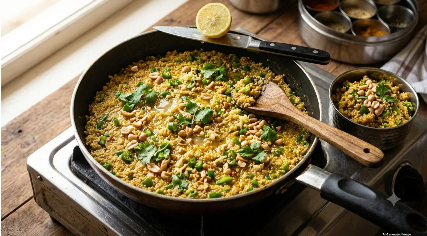 Rajgira Upma Recipe