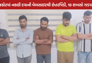 Rajkot Fake Website Scam: રાજકોટમાં નકલી દવાની વેબસાઇટનું કૌભાંડ, 10 ઝડપાયા