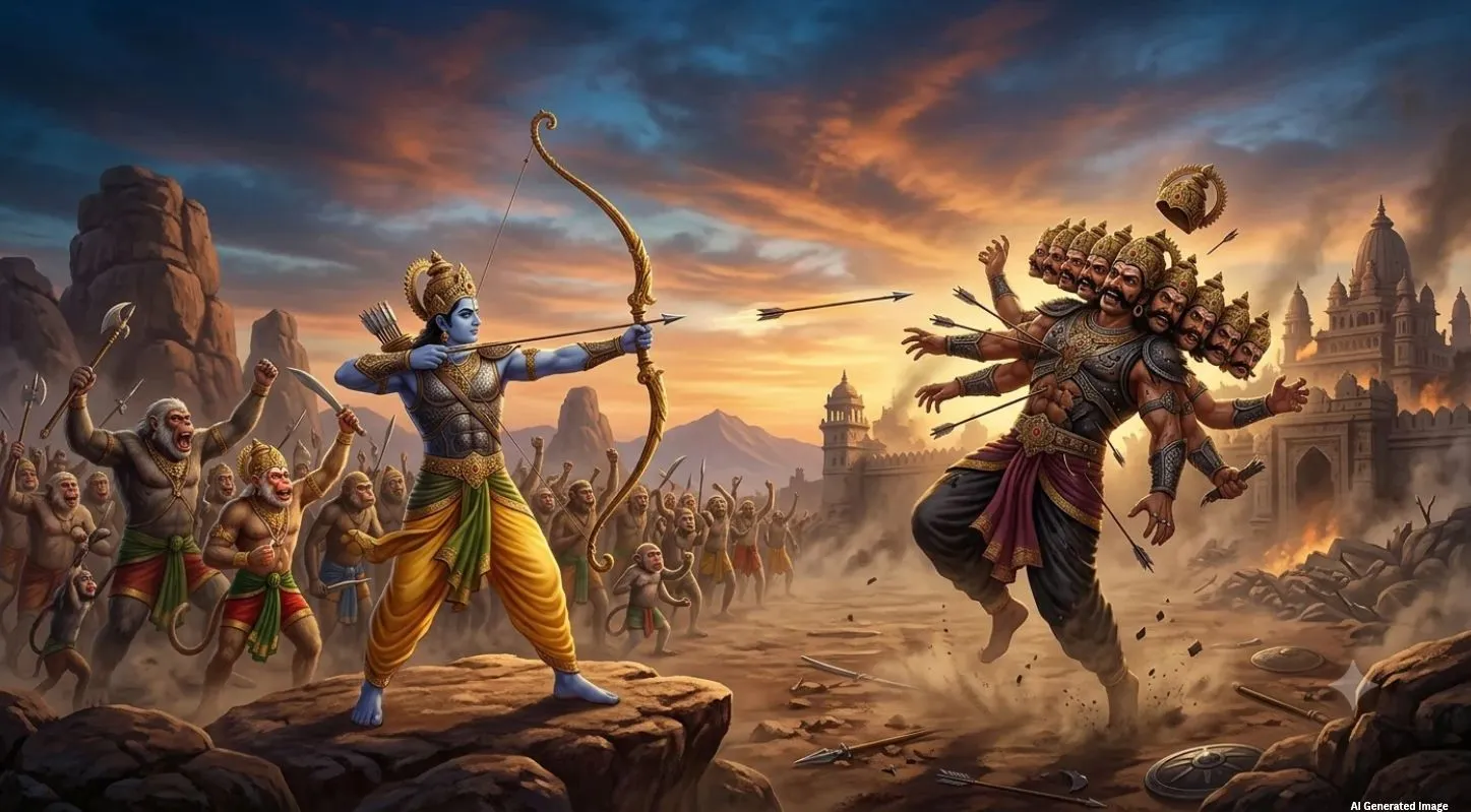 Ram Kills Ravana