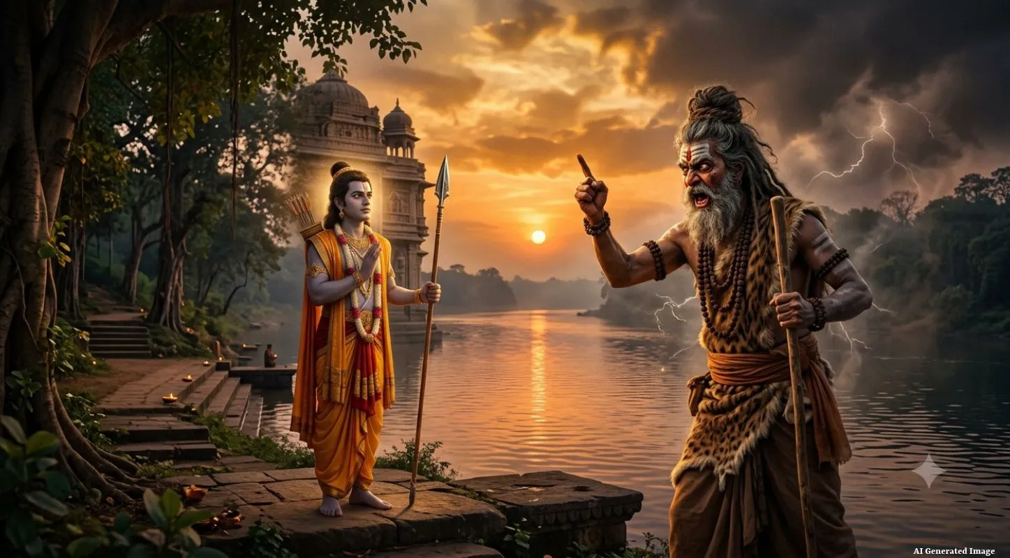 Ramayana- ઋષિ દુર્વાસા અને લક્ષ્મણ