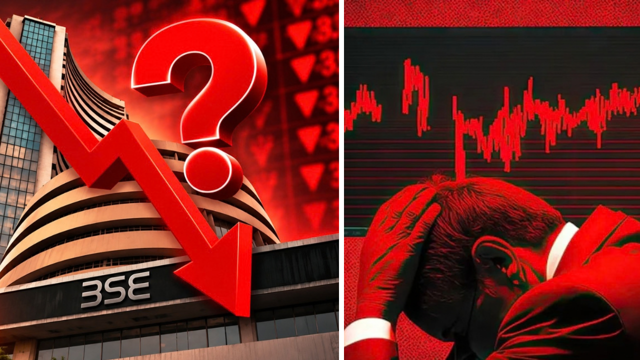 Stock Market Crash: શેરબજારમાં 1,200 પોઈન્ટનો કડાકો, ₹10 લાખ કરોડ સ્વાહા