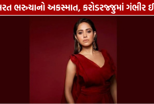 Nushrratt Bharuccha Accident: કરોડરજ્જુમાં ગંભીર ઈજા, મુંબઈ લવાશે