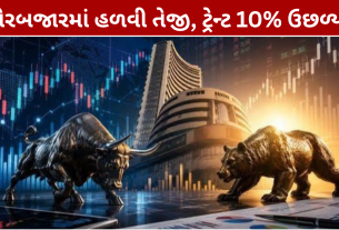 Stock Market Today: સેન્સેક્સ 53 પોઈન્ટ ઉપર, ટ્રેન્ટમાં 10% તેજી