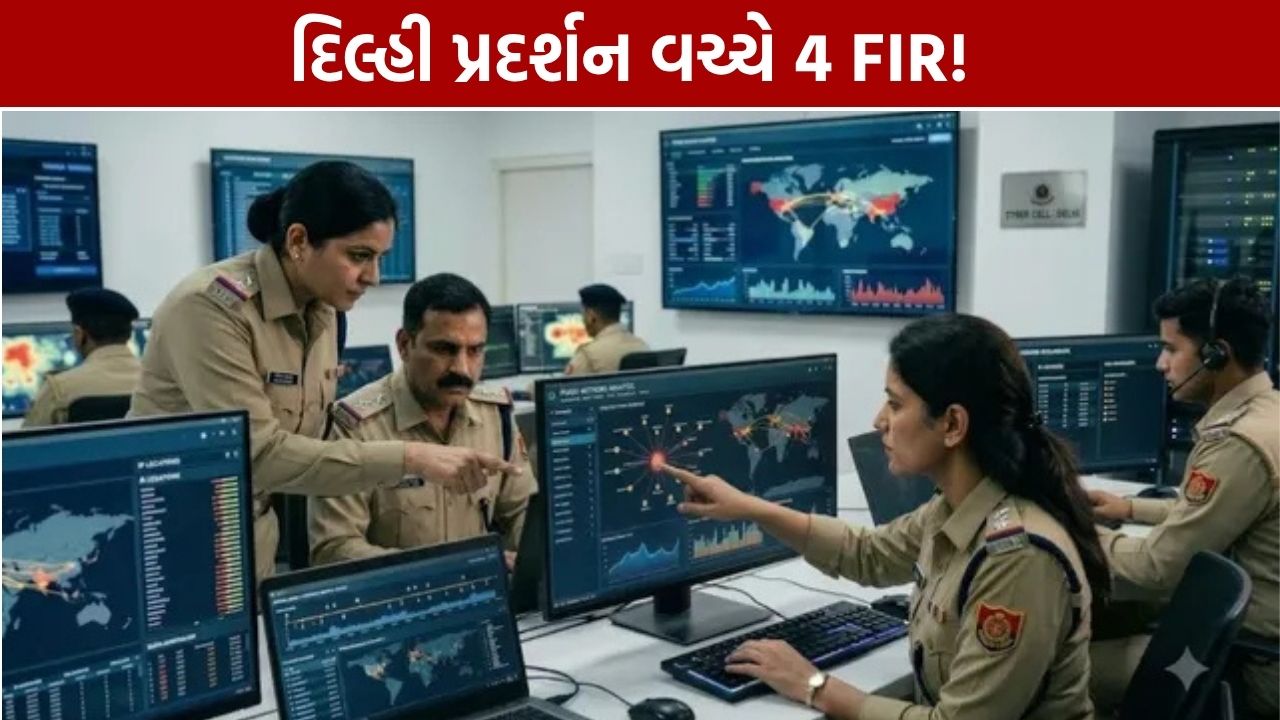 Delhi Protest: પાકિસ્તાની હેન્ડલ્સ પર નજર, 4 FIR; 200 પોસ્ટ હટાવાઈ