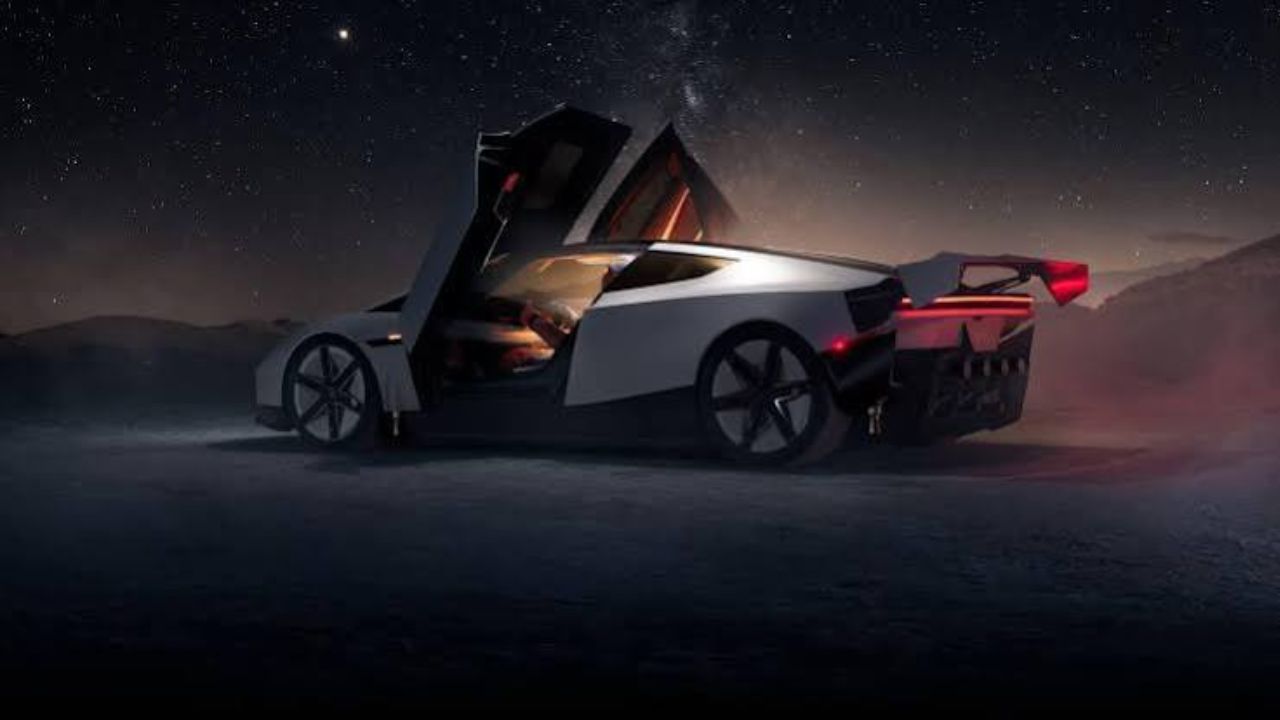 Tesla Flying Car: હવામાં ગુલાટી મારી ટેસ્લાની કાર, જુઓ વાયરલ વીડિયો