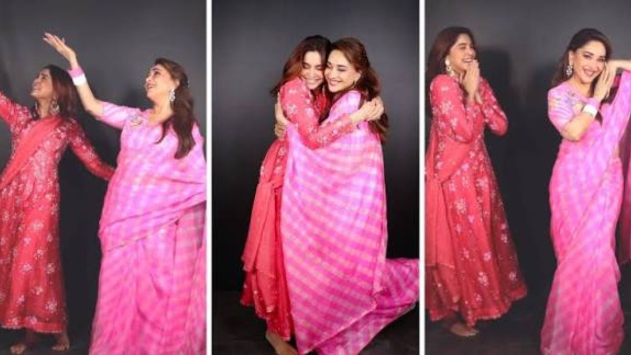 Sharvari Wagh: માધુરી દીક્ષિત સાથે ડાન્સ, ‘યે પ્રેમ મોલ લિયા’ના ગીત પર જમાવ્યો રંગ