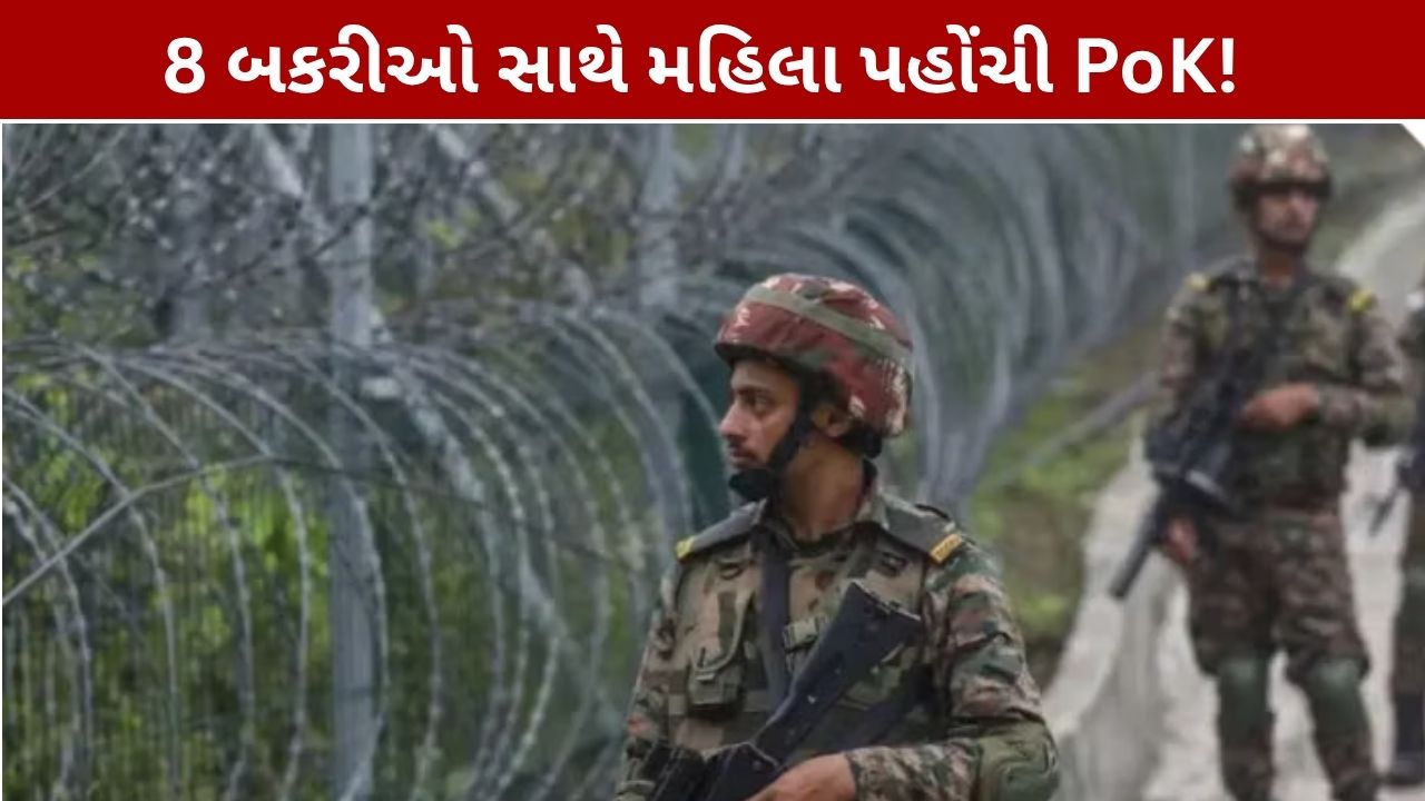 Poonch LoC Crossing: 8 બકરીઓ સાથે મહિલાએ પાર કરી LoC, PoK પહોંચી