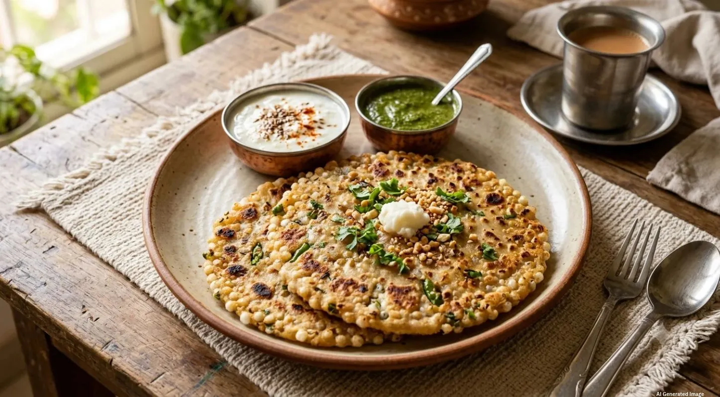 Sabudana Paratha