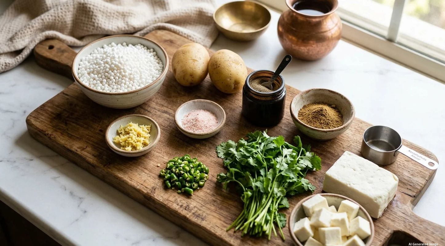 Sabudana Sandwich Ingredients