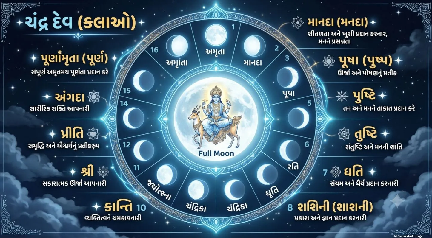 Sharad Poonam Moon 16 Kala Name