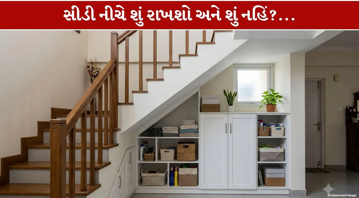 Sidi Vastu અનુસાર ઘરની સીડી નીચે શું બનાવવું અને શું ન બનાવવું જોઇએ? જાણો 5 Important વાસ્તુ નિયમો!