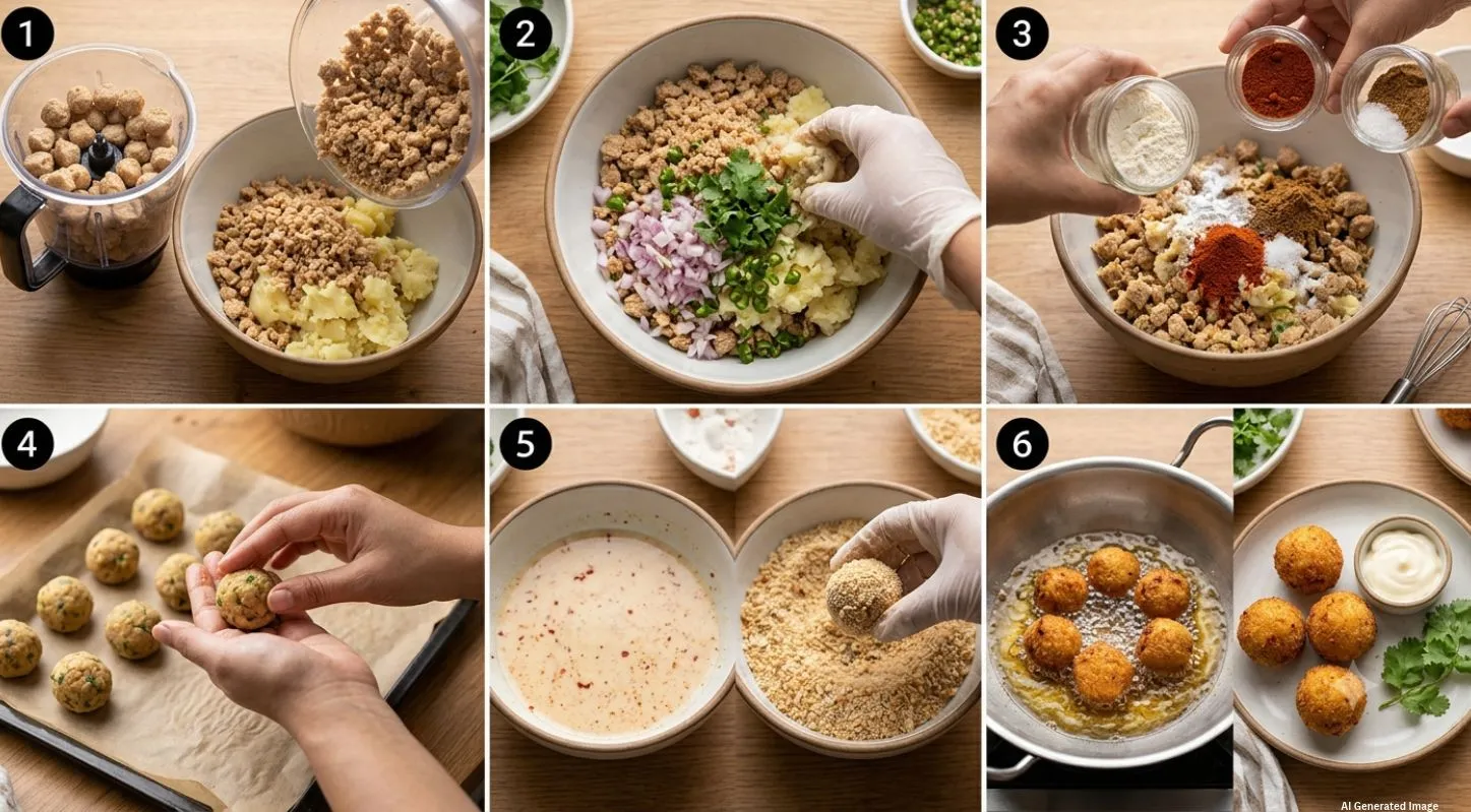 Soya Balls Recipe