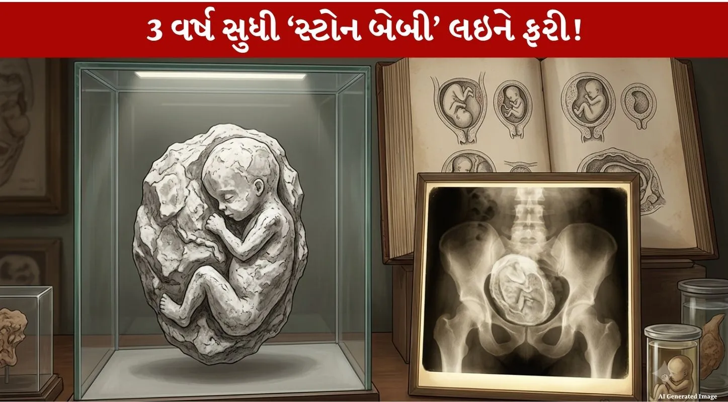 Stone Baby Somaliland નો અજીબ કિસ્સો famous થયો છે! દુનિયામાં કેવળ 340 જેટલા જ આવા કિસ્સા!