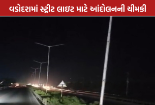 Vadodara Bridge Lights: વડોદરાના 3 બ્રિજ પર સ્ટ્રીટ લાઇટનો અભાવ, આંદોલનની ચીમકી