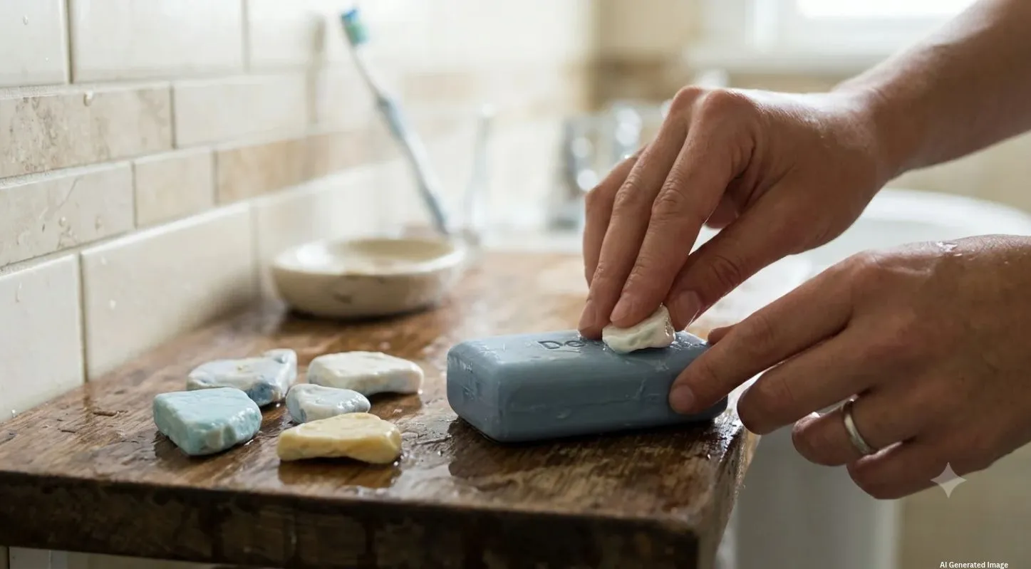 Tips to keep Soap from Melting-સાબુના ટુકડાને પરસ્પર ચોંટાડો