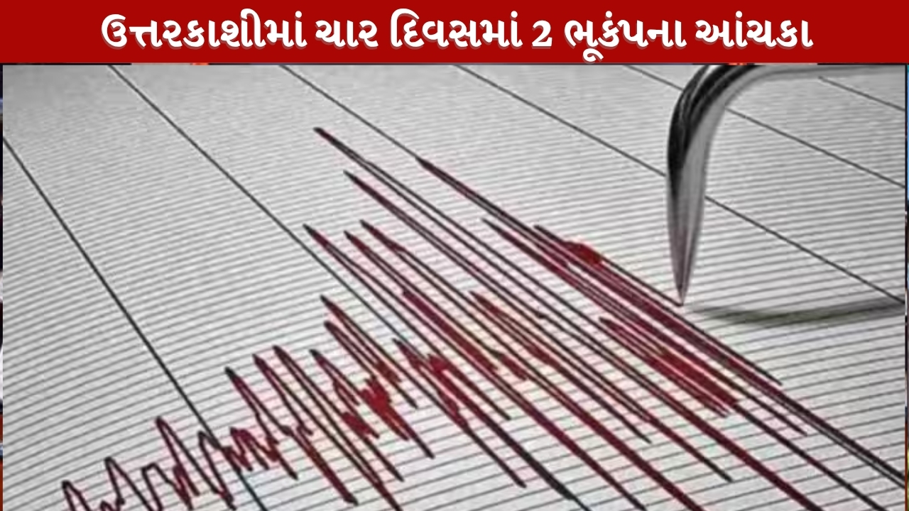 ઉત્તરકાશીમાં ભૂકંપ, 4 દિવસમાં બીજી વાર ઉત્તરાખંડમાં આંચકા અનુભવાયા: રિક્ટર સ્કેલ પર 4.2 ની તીવ્રતા