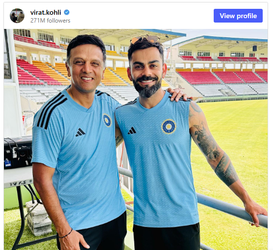 Virat Kohli Bollywood Debut: રાહુલ દ્રવિડે આપ્યો મોટો હિન્ટ