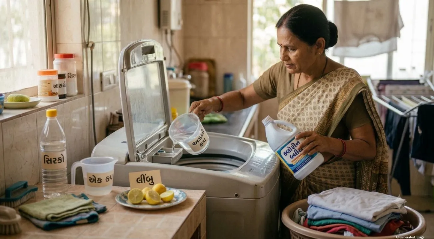 Washing Machine Cleaning-Chlorine Bleach