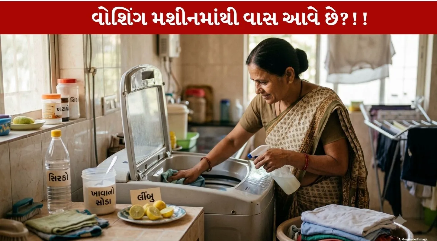 Washing Machine ની જીદ્દી વાસને દૂર કરવાના 4 Powerful ઘરગથ્થુ નુસખા!