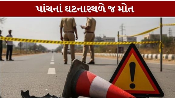 મહારાષ્ટ્રના અમરાવતી જિલ્લામાં શુક્રવારે સવારે સમૃદ્ધિ મહામાર્ગ પર ભીષણ માર્ગ અકસ્માત (Accident)સર્જાયો હતો