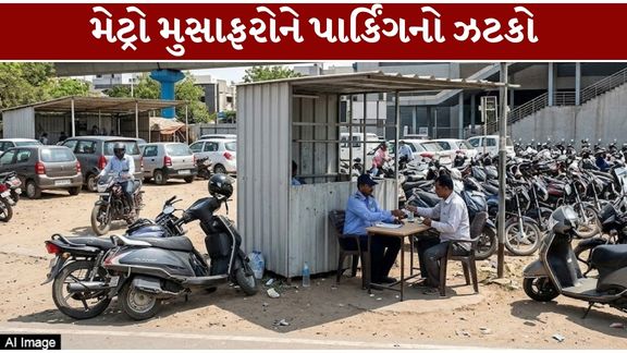 અમદાવાદમાં મેટ્રો (Ahmedabad Metro)મુસાફરો (Metro Passengers) માટે પાર્કિંગ હવે મોંઘું પડી શકે છે.