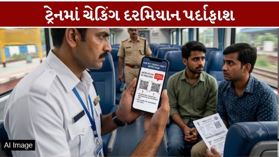 Google AIનો ઉપયોગ કરીને બનાવટી રેલવે ટિકિટ(AI Fake Railway Ticket) તૈયાર કરી તેના આધારે ટ્રેનમાં મુસાફરી કરવાનું કૌભાંડ રેલવેના ટિકિટ (Railway Ticket Scam)ચેકિંગ સ્ટાફે ઝડપી પાડ્યું છે