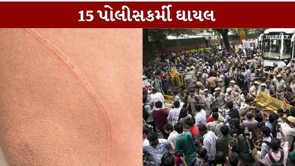 દિલ્હીના જંતર-મંતર પર સોમવારે NSUI દ્વારા આયોજિત વિરોધ પ્રદર્શન (Jantar Mantar protest)દરમિયાન વિવાદાસ્પદ ઘટના સામે આવી છે. અહેવાલો અનુસાર, પ્રદર્શન દરમિયાન એક CAPF જવાન પર તીક્ષ્ણ વસ્તુથી હુમલો (CAPF jawan attack)કરવામાં આવ્યો હતો