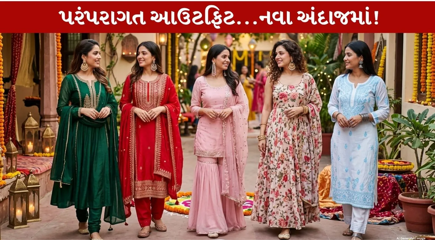 Suit Design ની ભરમાર....પસંદ કરી લ્યો આ 5 માંથી તમારું Amazing Outfit!