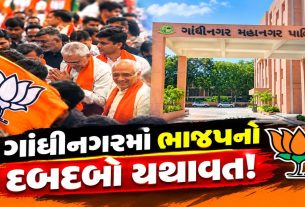 Gandhinagar Election Result 2026: ભાજપને 38, કોંગ્રેસને 5 બેઠક