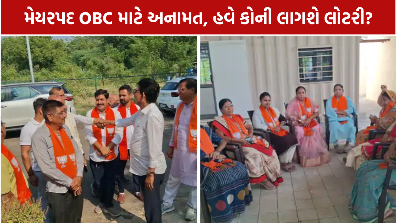 Gandhinagar Mayor: ગાંધીનગર મનપામાં પ્રથમ અઢી વર્ષ OBC મેયર બનશે!