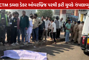 CTM Double Decker Bridge: ફરી યુવકે ઝંપલાવ્યું, સુરક્ષા જાળી સામે સવાલ