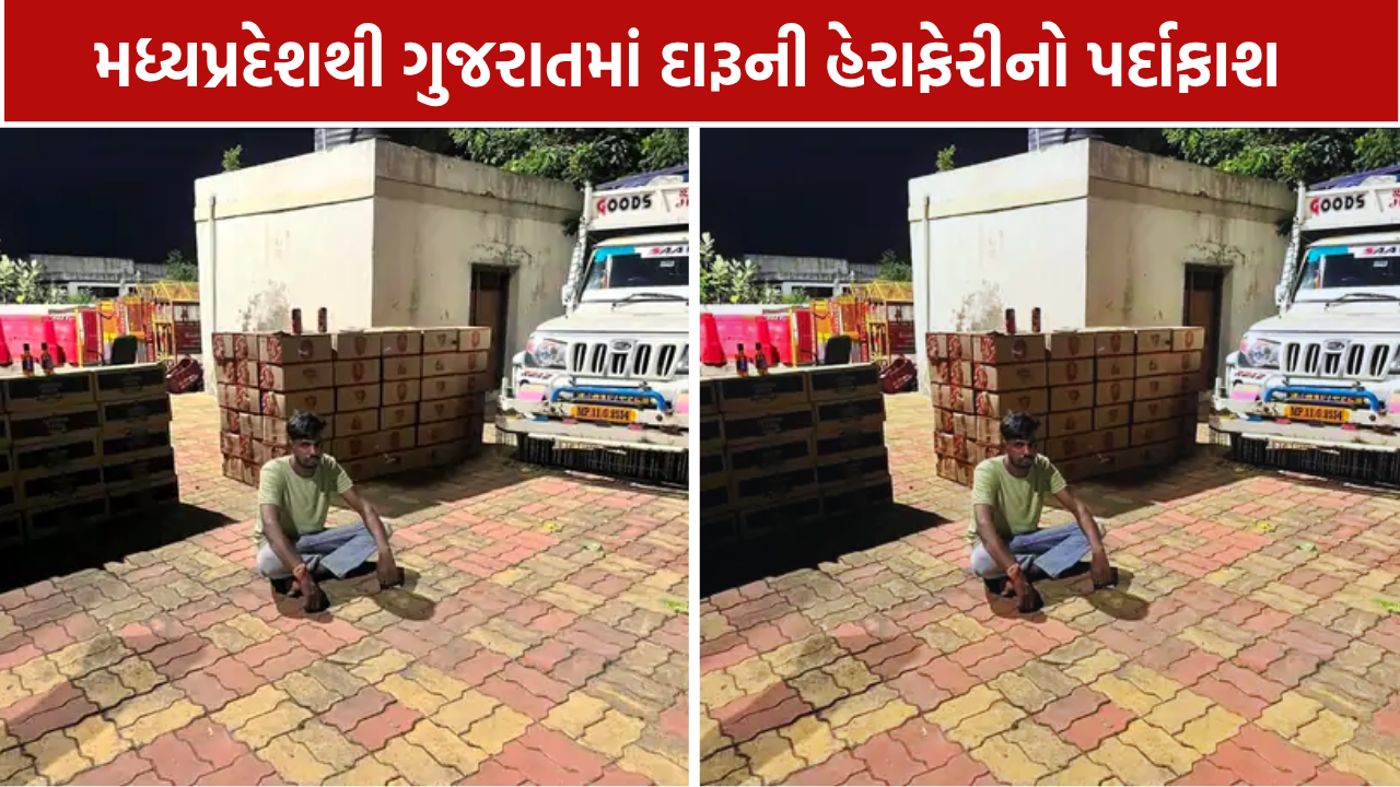 Dahod Liquor Seized: 3,120 બોટલ-બીયરના ટીન સાથે એક આરોપી ઝડપાયો