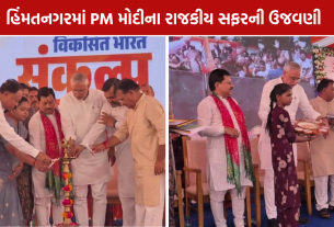 PM Modi 25 Years Political Journey : હિંમતનગરમાં ગુંજ્યો ‘સેવા સંકલ્પ’નો સંદેશ
