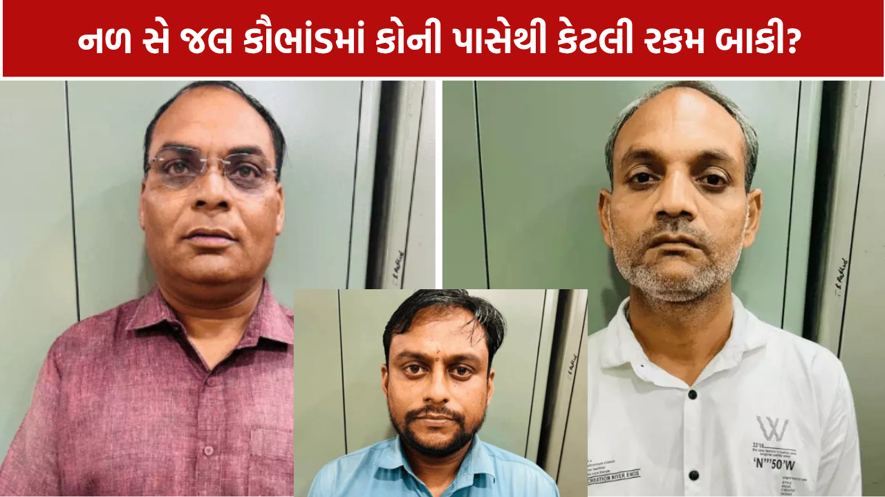 Mahisagar Nal Se Jal Scam: વધુ 3 કોન્ટ્રાક્ટર ઝડપાયા, 70ની ધરપકડ