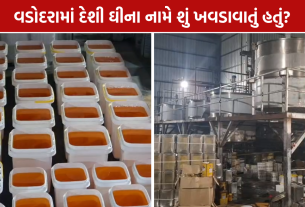 Fake Ghee Factory: વડોદરામાં શંકાસ્પદ ઘીનું ઉત્પાદન, 10 હજાર લિટરના ટેન્કરની ચર્ચા